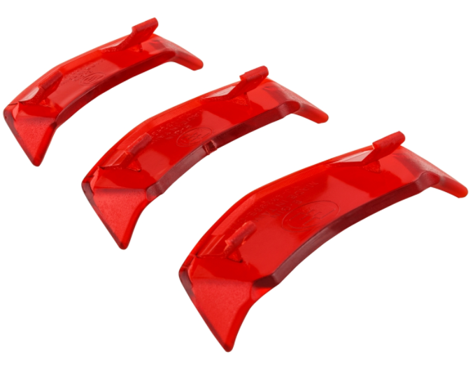 Inserto a cascata rosso trasparente per Vespa Primavera/​Sprint 50-150ccm ('18-)