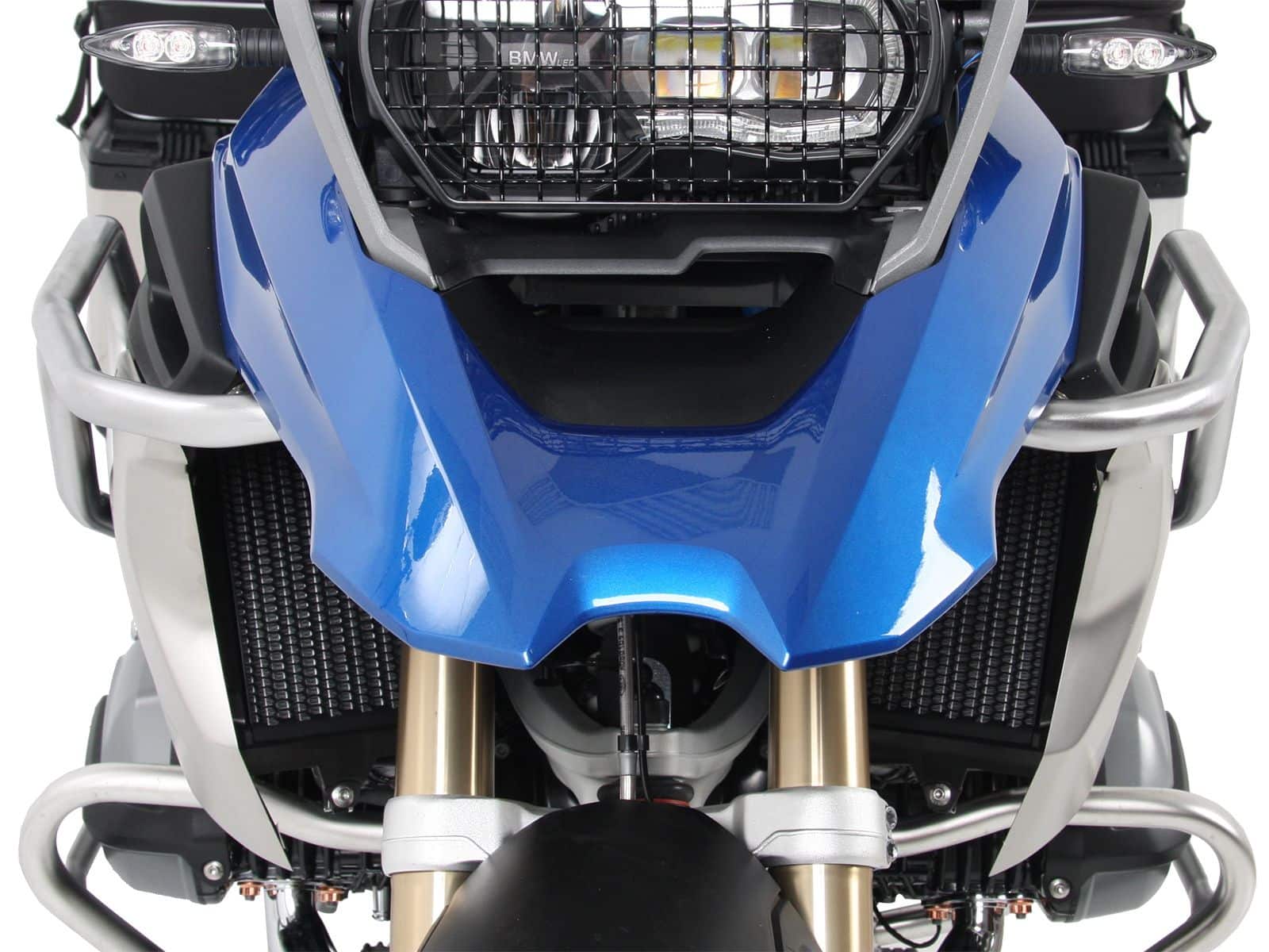Barra di protezione serbatoio nera per BMW R 1200 GS LC (17-18) Hepco & Becker