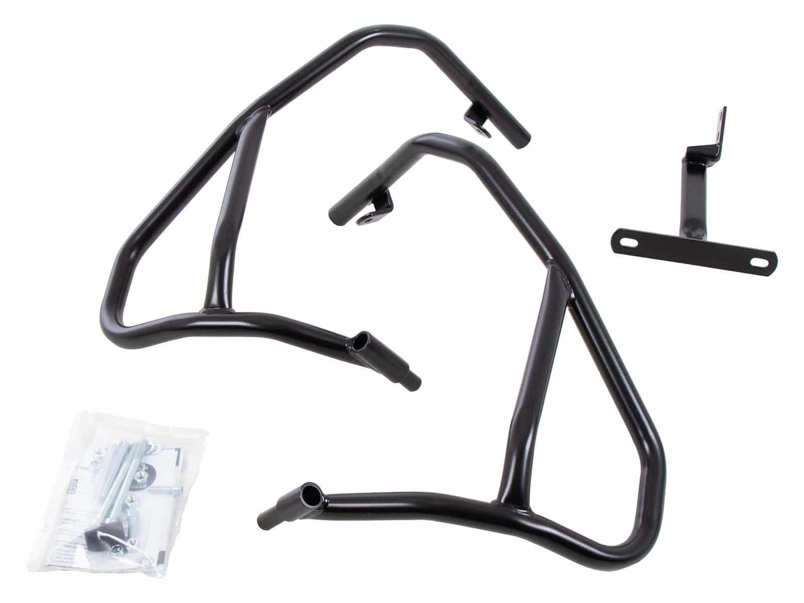 Barra di protezione serbatoio nera per BMW R 1200 GS LC (17-18) Hepco & Becker