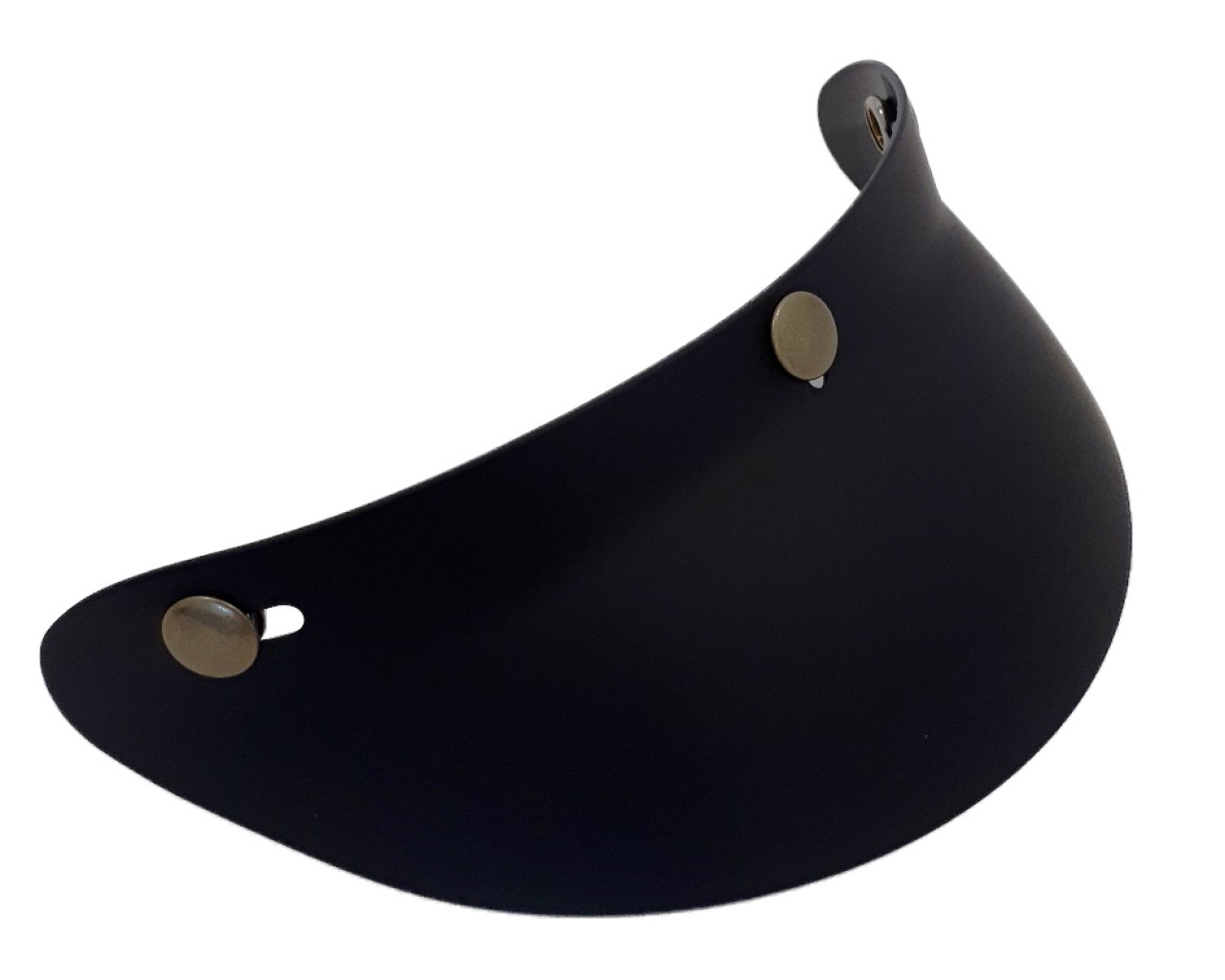 Visiera Helmo Milano per casco Audace, nero opaco