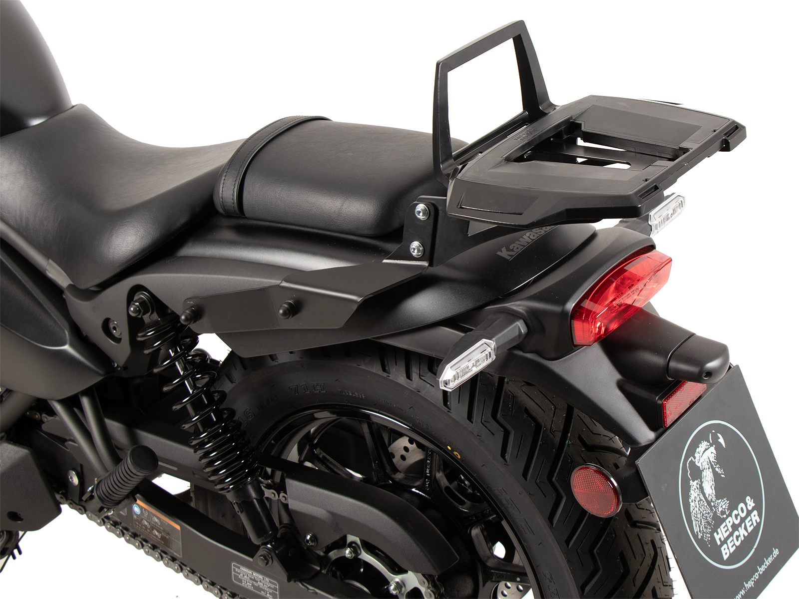 Portavaligie in alluminio per Kawasaki Eliminator 500 (24-) Hepco & Becker