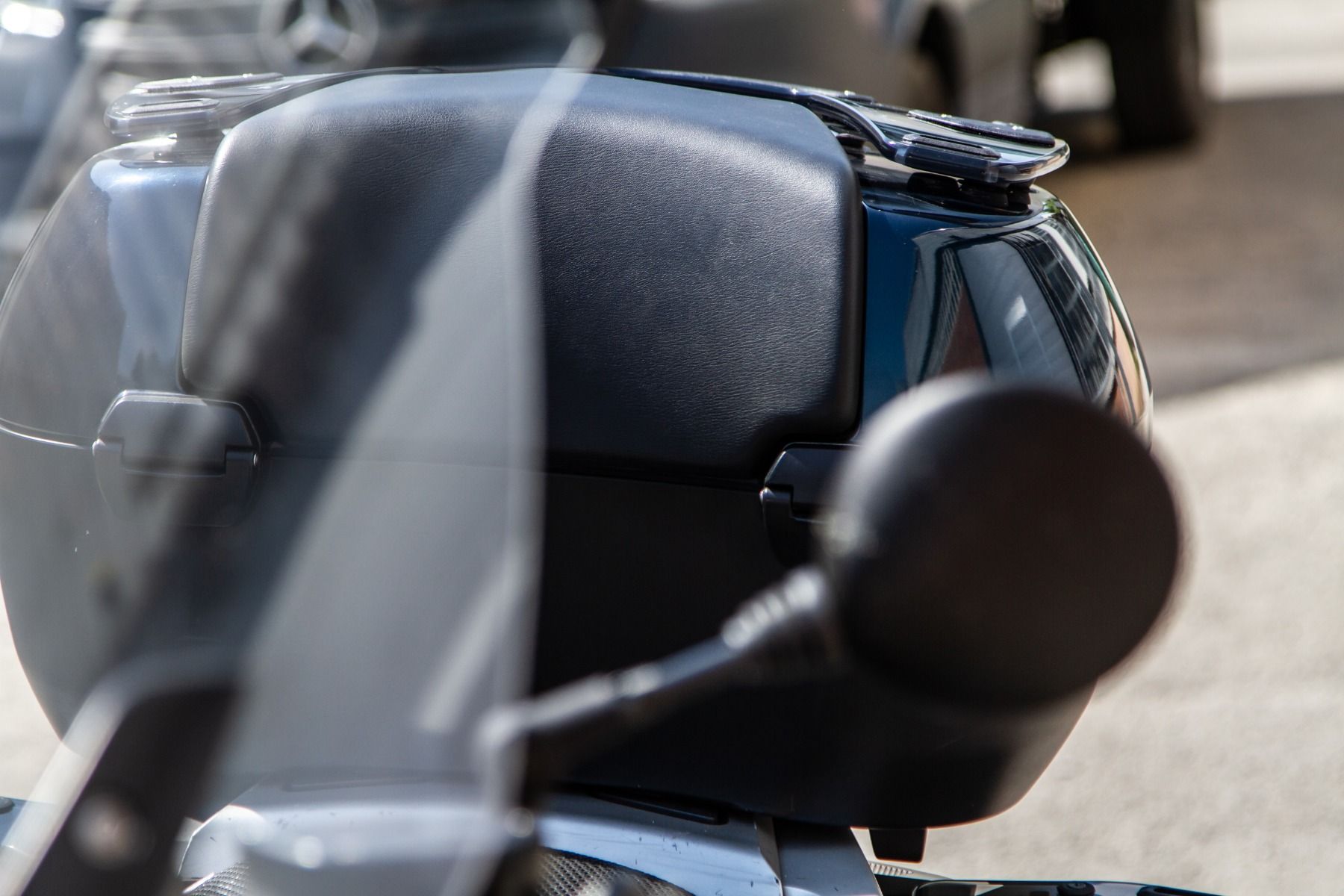 Portapacchi per bauletto BMW R 1200 RT (05-13), PMMA