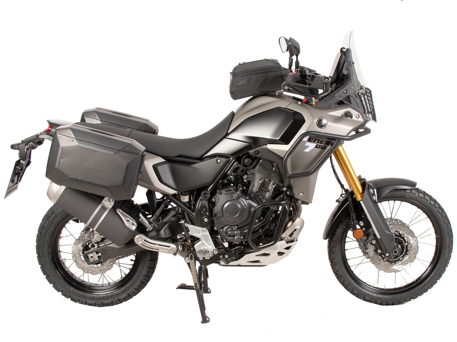 C-Bow portapacchi laterale nero per Yamaha Ténéré 700 Rally (25-) Hepco & Becker