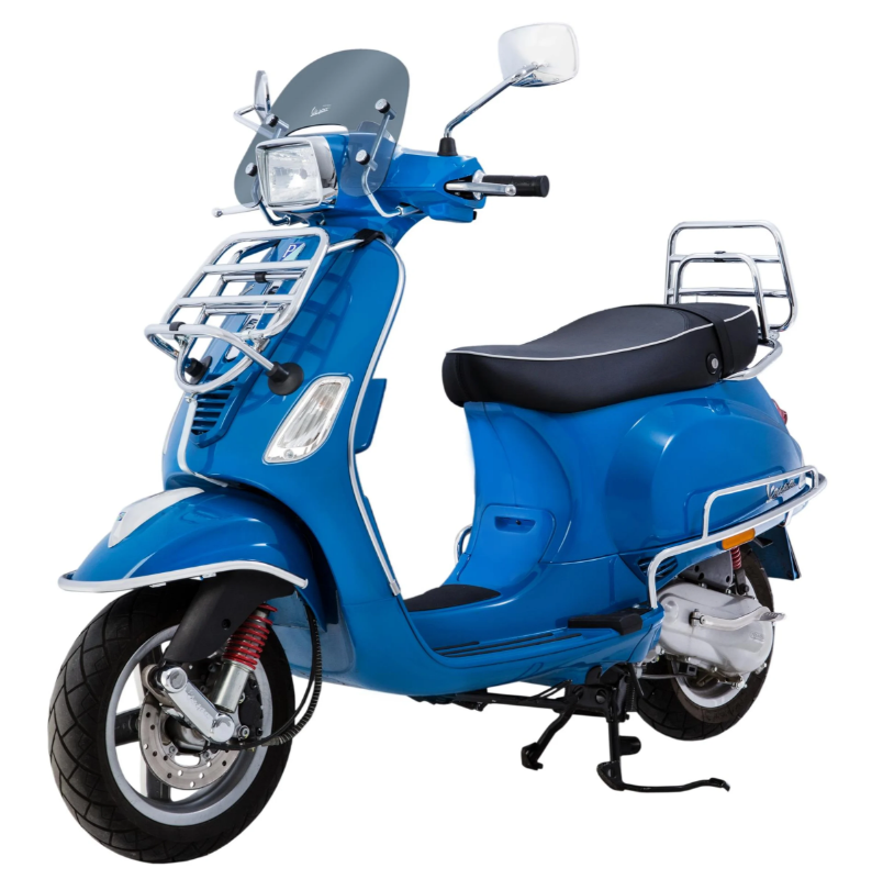 Coperchio laterale per Vespa LX/LXV/S 50-150cc, cromo