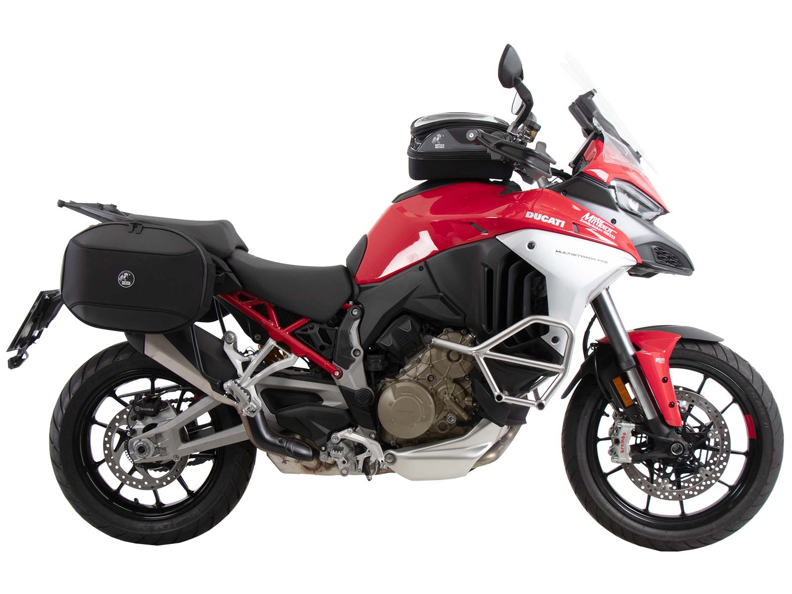 Anello serbatoio di base con unità di chiusura borsa serbatoio per Multistrada V4/S/Pikes Peak/Rally/RS (25-)