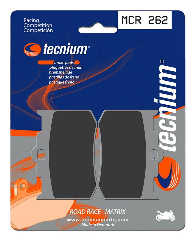 Pastiglie freno Tecnium Racing in carbonio sinterizzato - MCR262