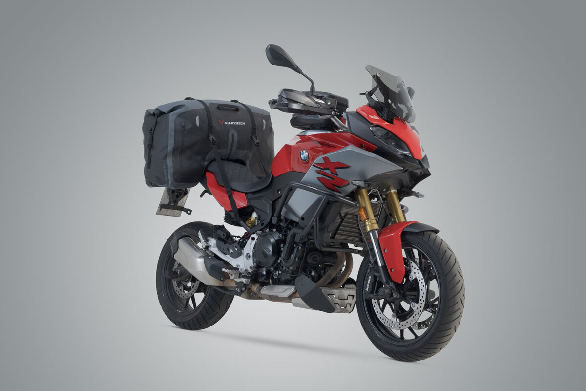 Borsa posteriore Drybag 700 per Aprilia RSV 4 Tuono 1100, grigio / nero - SW Motech