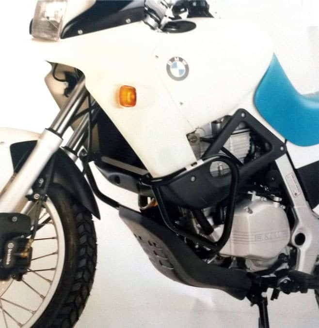 Protezione motore nera per BMW F 650 (93-96) Hepco & Becker
