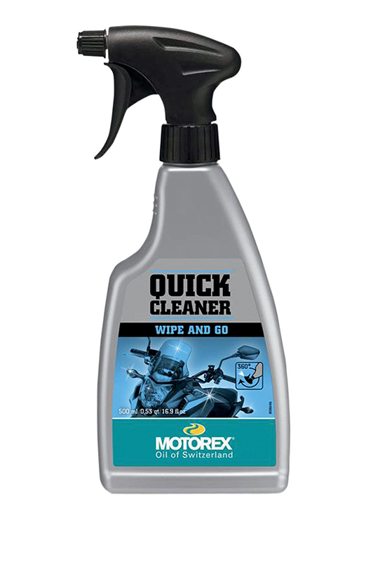 Motorex Quick Cleaner Spray 0,5l VE12, Detergente per moto, Spray, 0,50 Litri