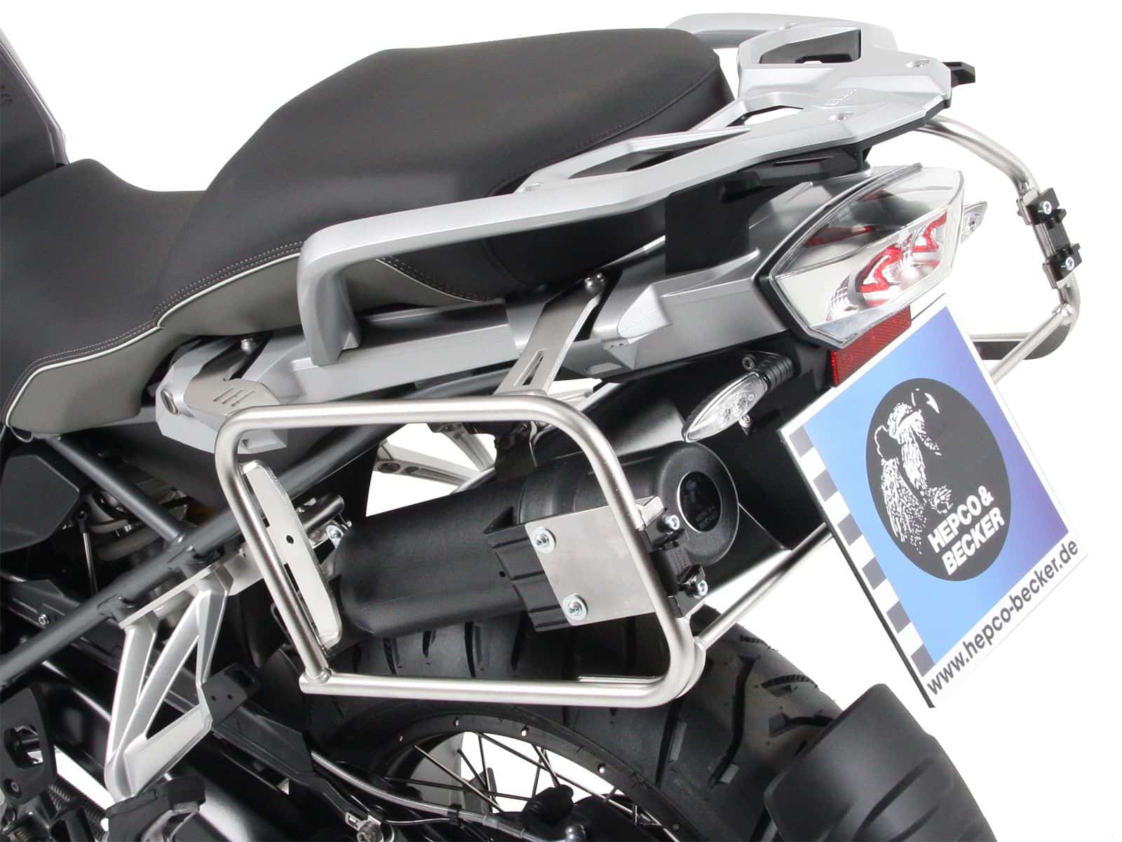 Cassetta degli attrezzi per il portavaligie laterale Cutout per BMW R 1200 GS LC Adventure (14-18)