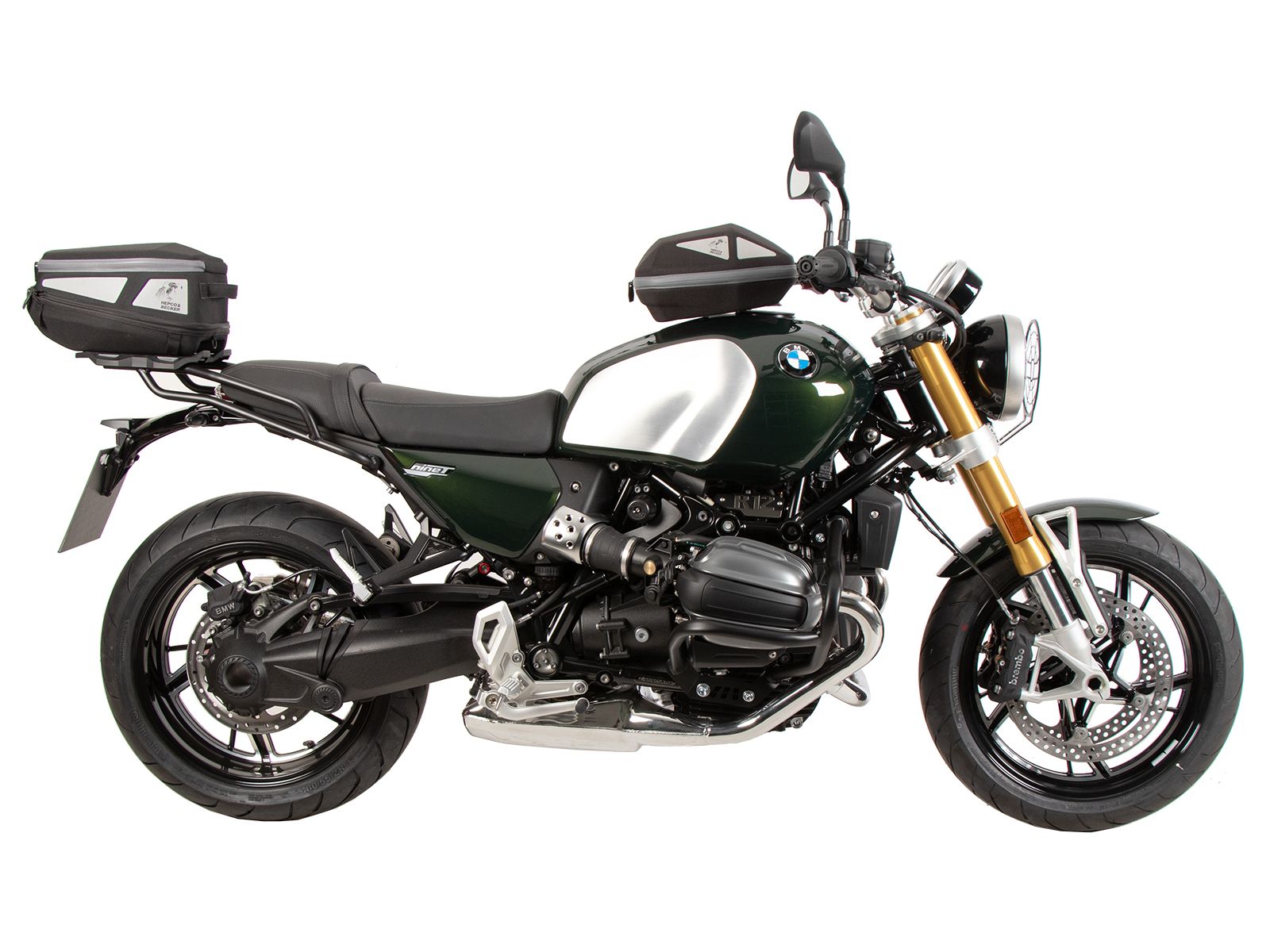 Portapacchi posteriore Smartrack nero per BMW R 12 nineT (24-) Hepco & Becker