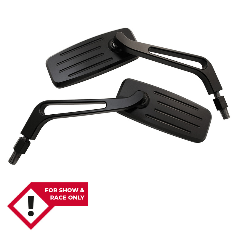 HIGHSIDER pro specchio Azione Nero (coppia)