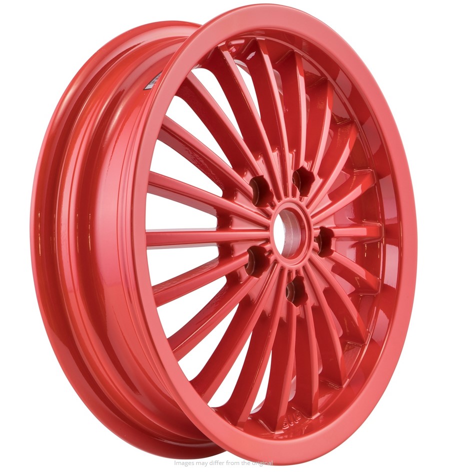 Cerchio anteriore/posteriore per Vespa GTS/​GTS Super/​GTV/​GT 60/​GT/​GT L 125-300ccm, rosso