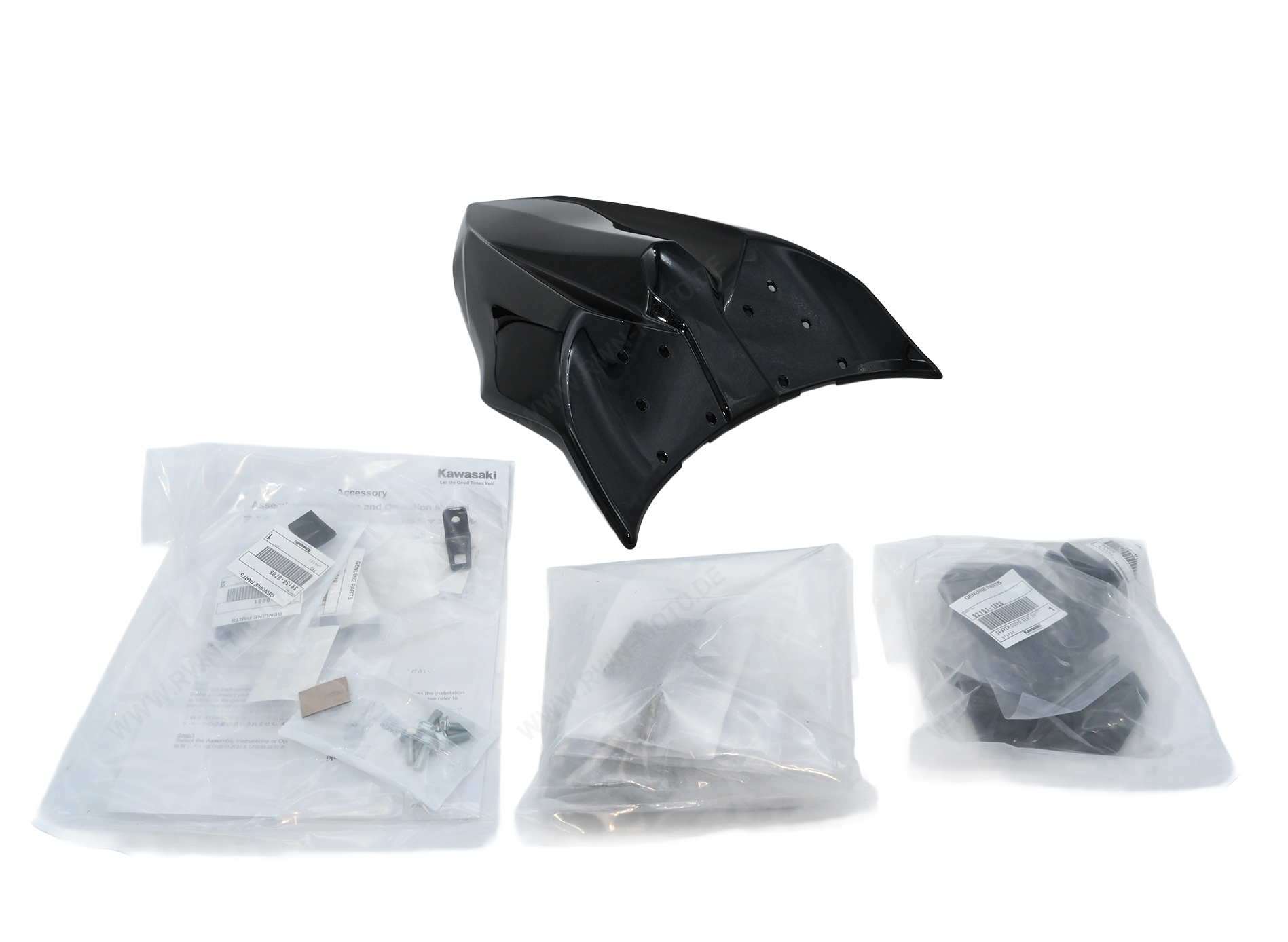 Coprisellino "660" Metallic Spark Nero Ninja650 2017/ Z650 2017 Originale Kawasaki