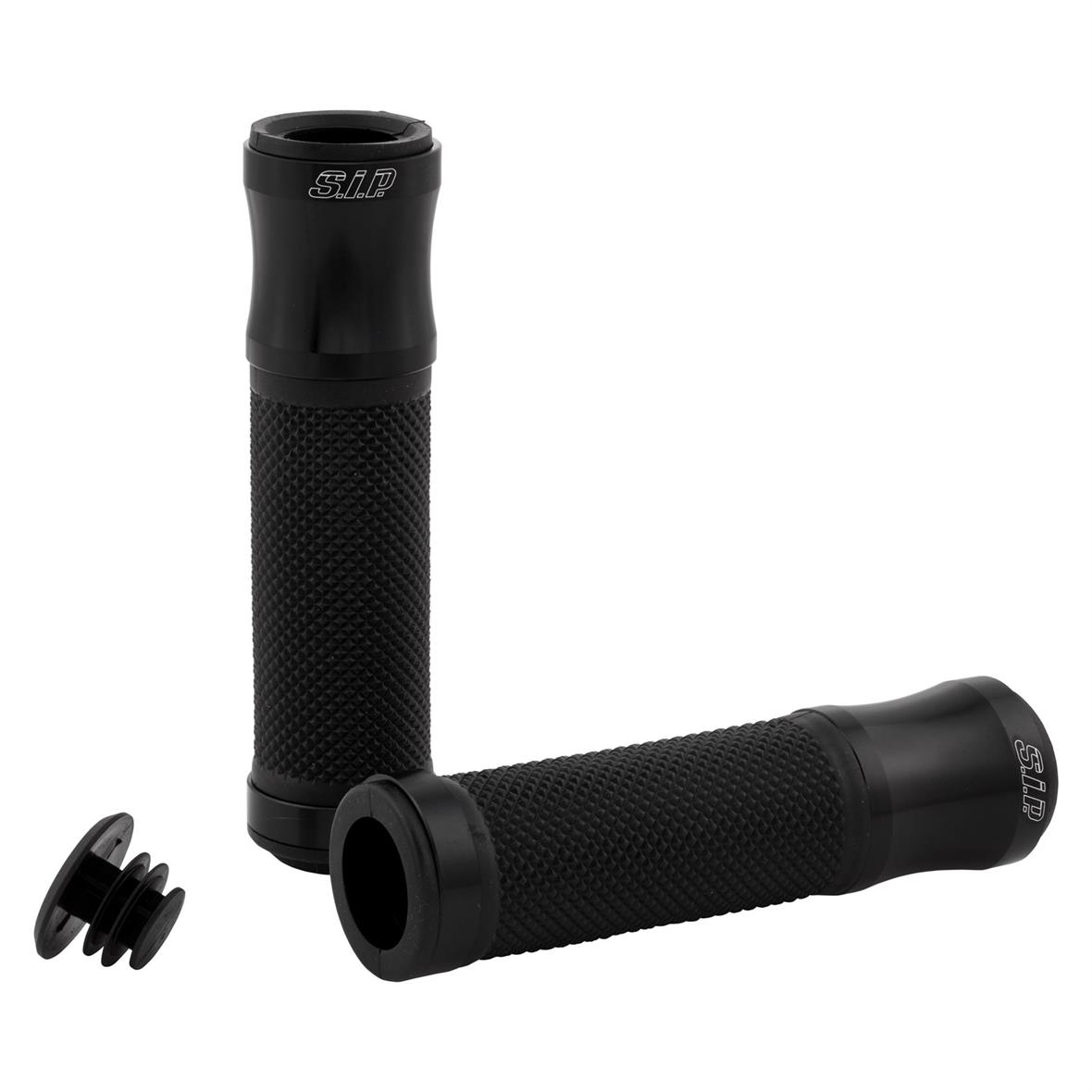 Manopole SIP nere opache per Vespa ET/​LX/​LXV/​S/​Primavera/​Sprint 50-150ccm