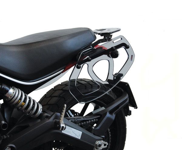 Suppori per borse laterali per Ducati Scrambler 800 (15-16), PMMA, coppia