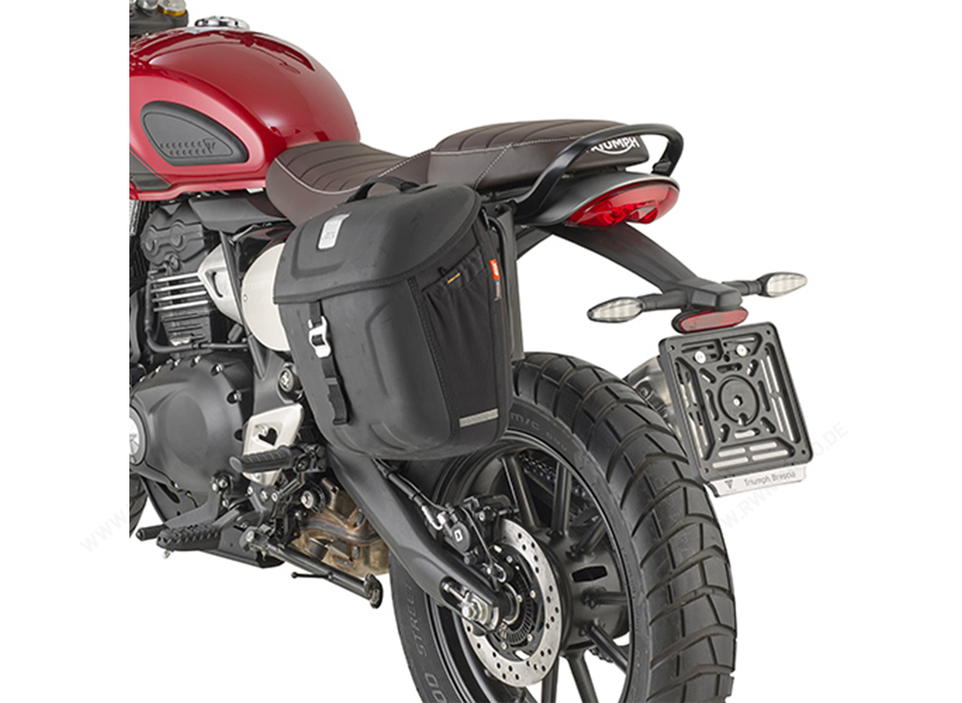 Distanziale per borse MT501, sinistra, per Triumph Speed 400 / Scrambler 400 X (24)