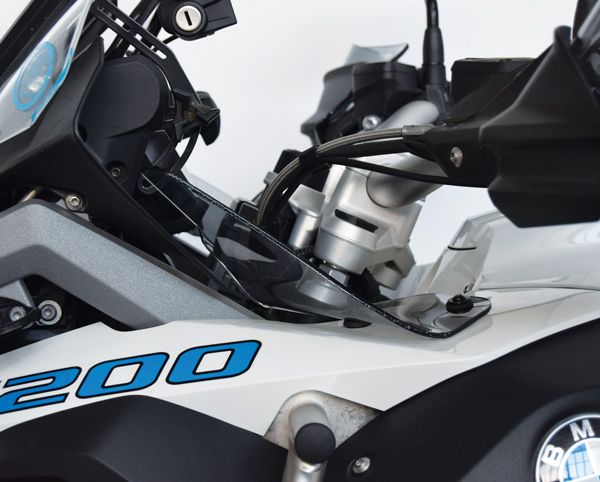 Isotta coppia di deflettori laterali superiori per BMW R 1200 GS Adventure LC (14-18), coppia