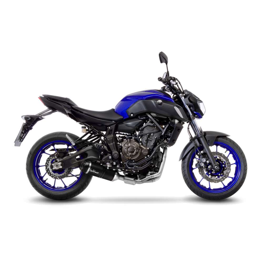 LeoVince sistema completo LV One Evo per Yamaha MT-07 /Tracer 700 /XSR 700, carbonio, omologazione E