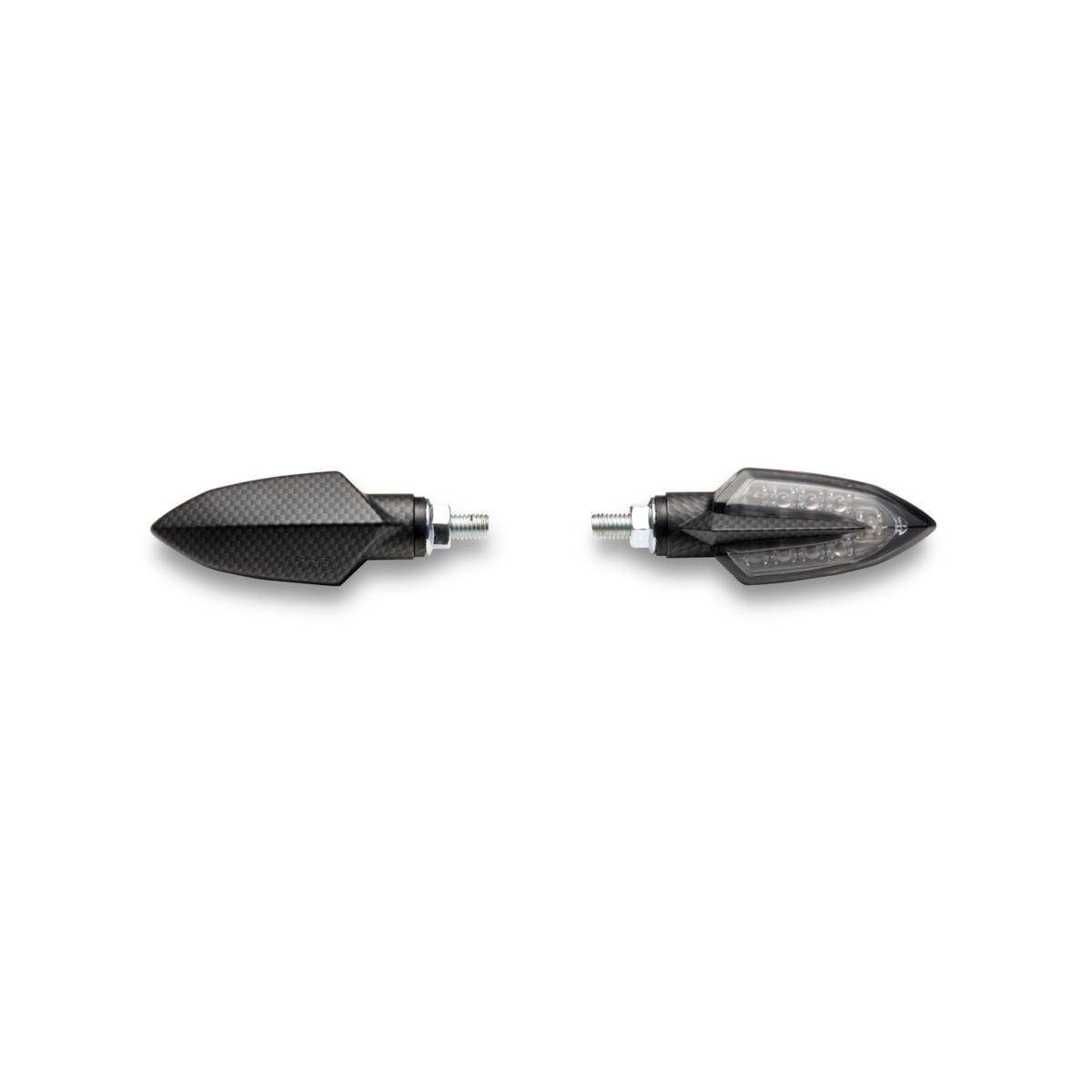 Indicatori LED carbonio opaco Originale Yamaha