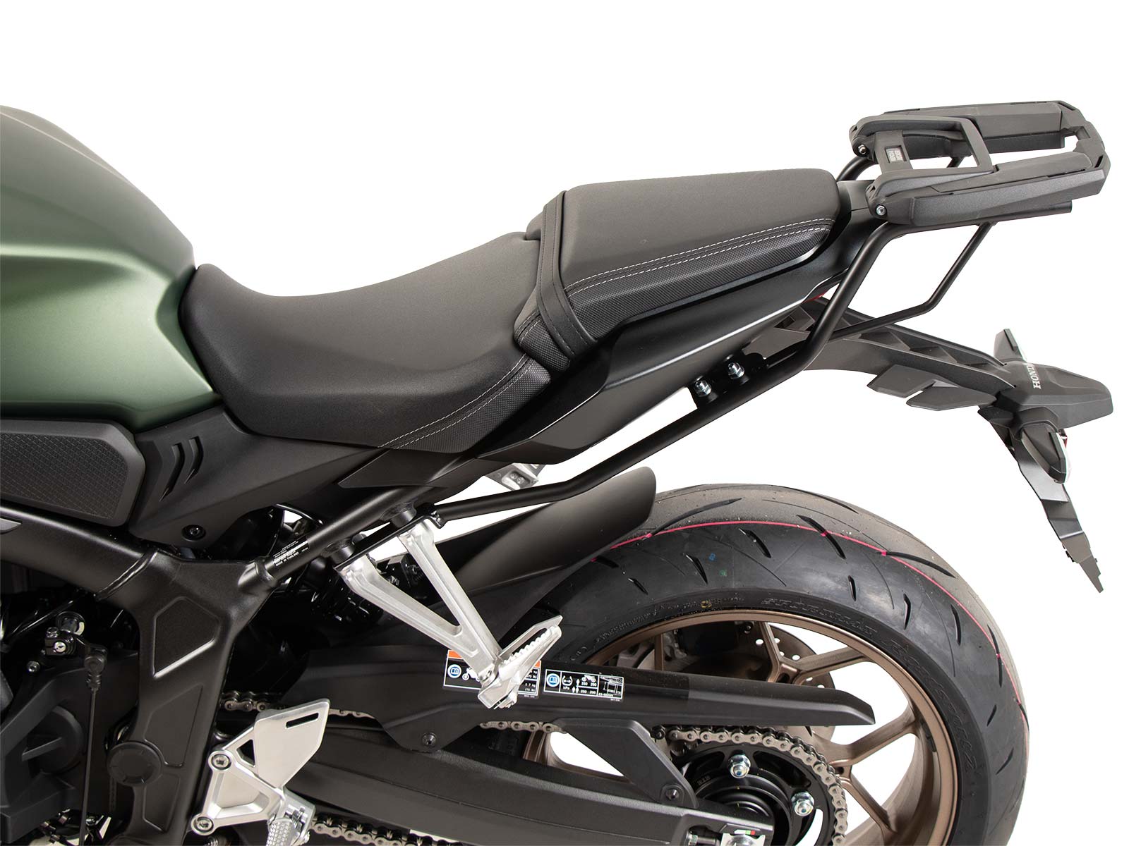 Portavaligie Easyrack nero per Honda CB 650 R / E-Clutch (24-) Hepco & Becker