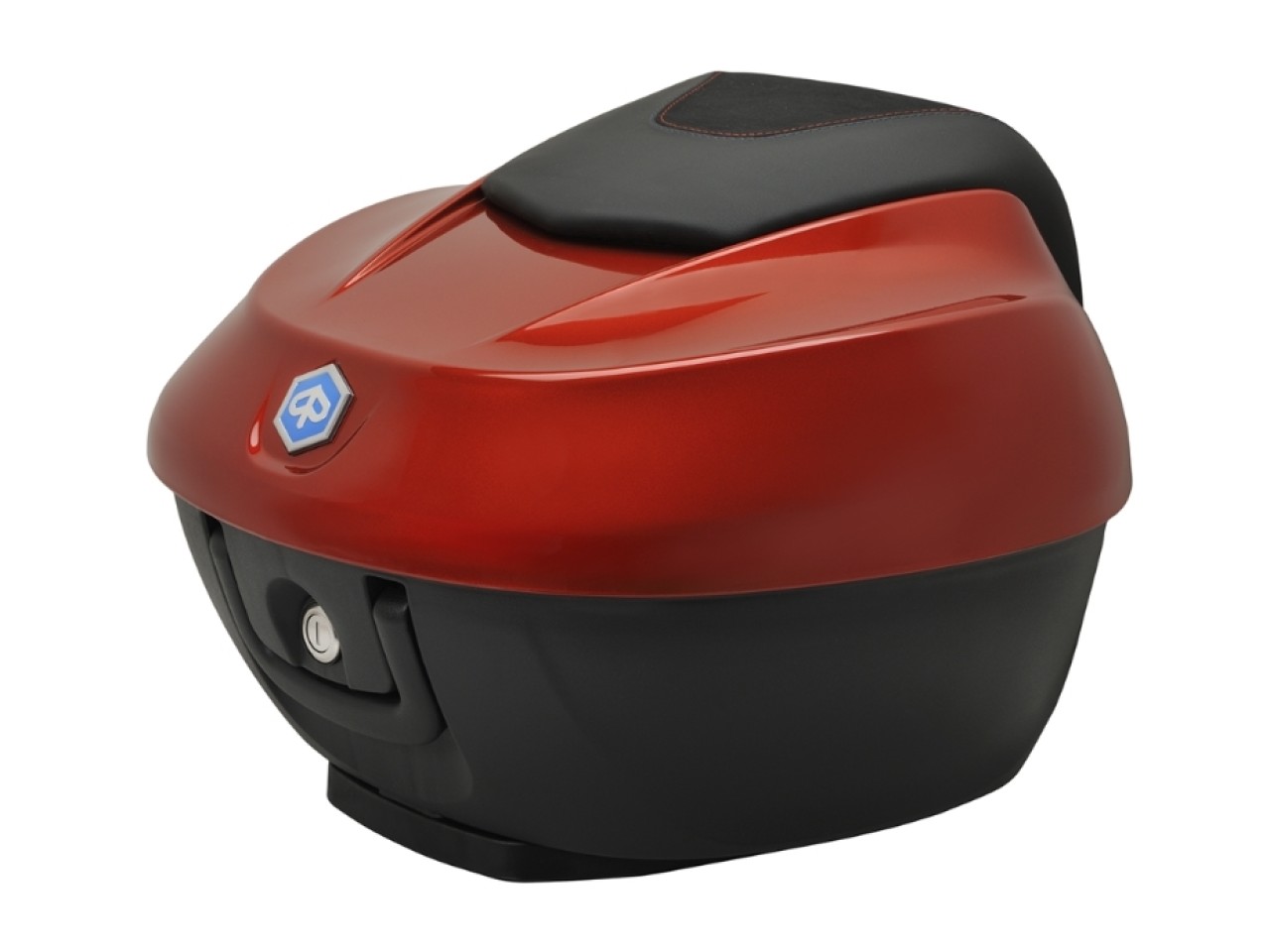 Kit bauletto 36L. arancione metallizzato A12 Originale Piaggio per Beverly HPE (incl. piastra di montaggio)