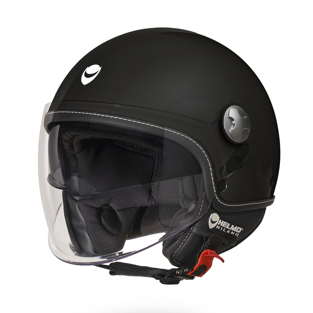Helmo Milano Demi Jet Eos nero opaco