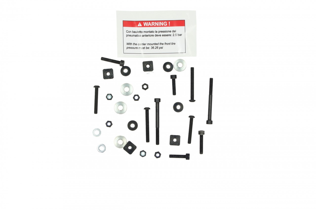 Kit bauletto 36L. arancione metallizzato A12 Originale Piaggio per Beverly HPE (incl. piastra di montaggio)
