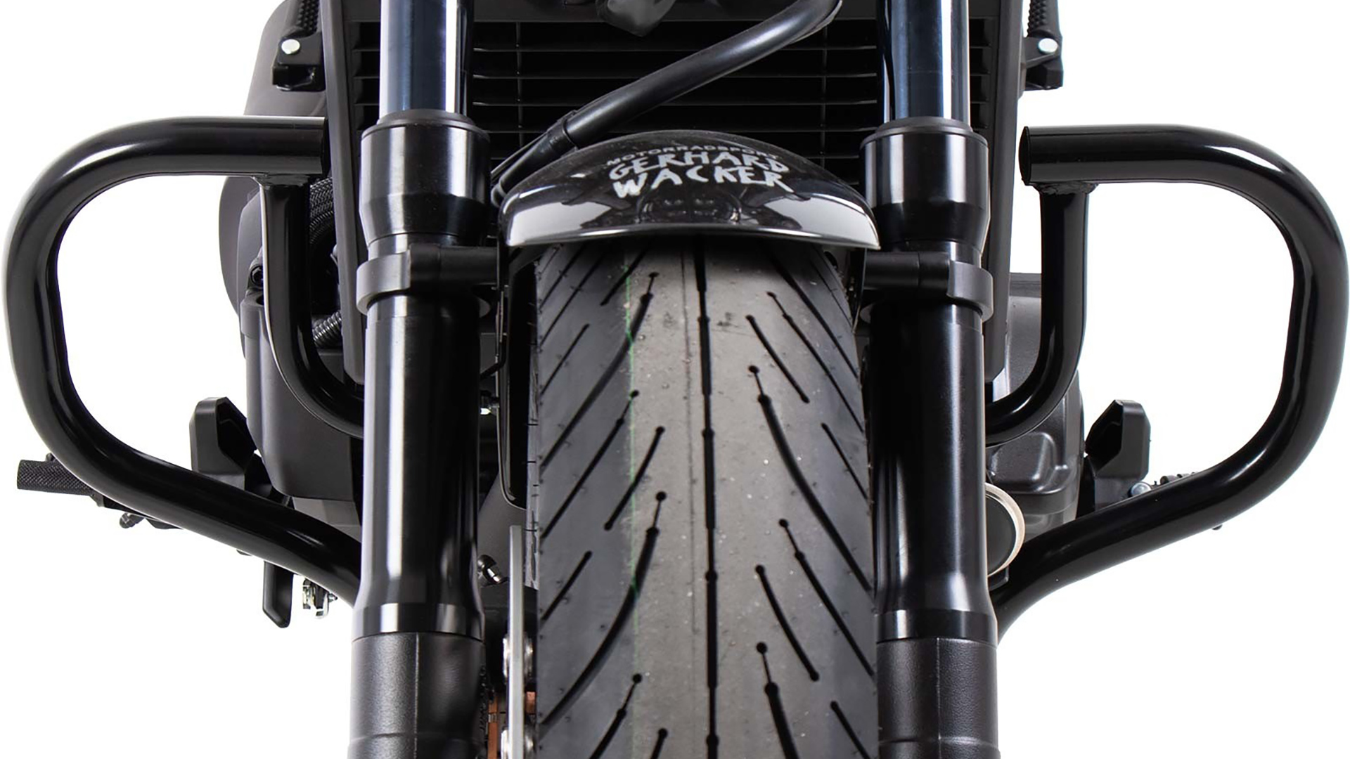 Protezione motore nera per Honda CMX 1100 Rebel /DCT (21-24) Hepco & Becker