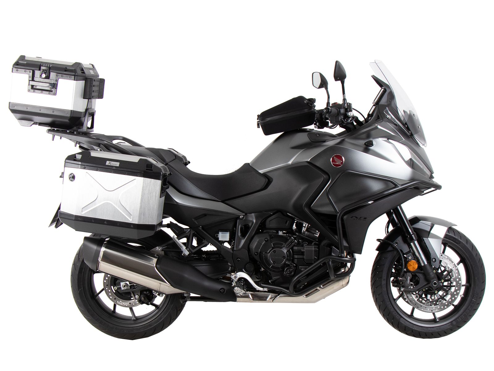 Portavaligie in alluminio per portapacchi originale per Honda NT 1100 (22-24) Hepco & Becker
