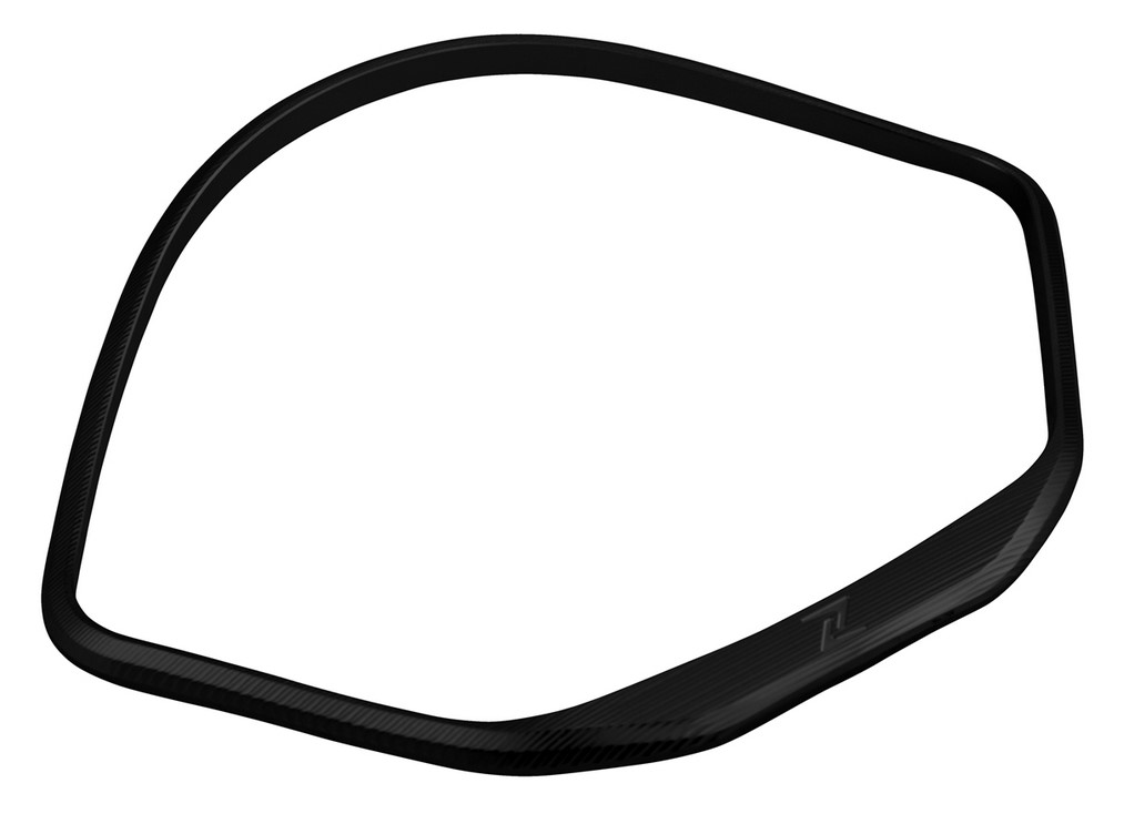 Anello decorativo tachimetro per Vespa GTS/GTS Super/GT/GT L 125-300cc (-'13), nero