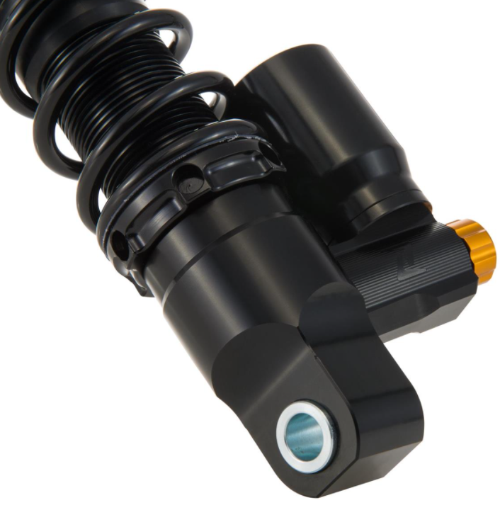 Ammortizzatore "Black Edition", anteriore per Vespa Primavera/Sprint 50 -150cc 2T/4T AC, nero