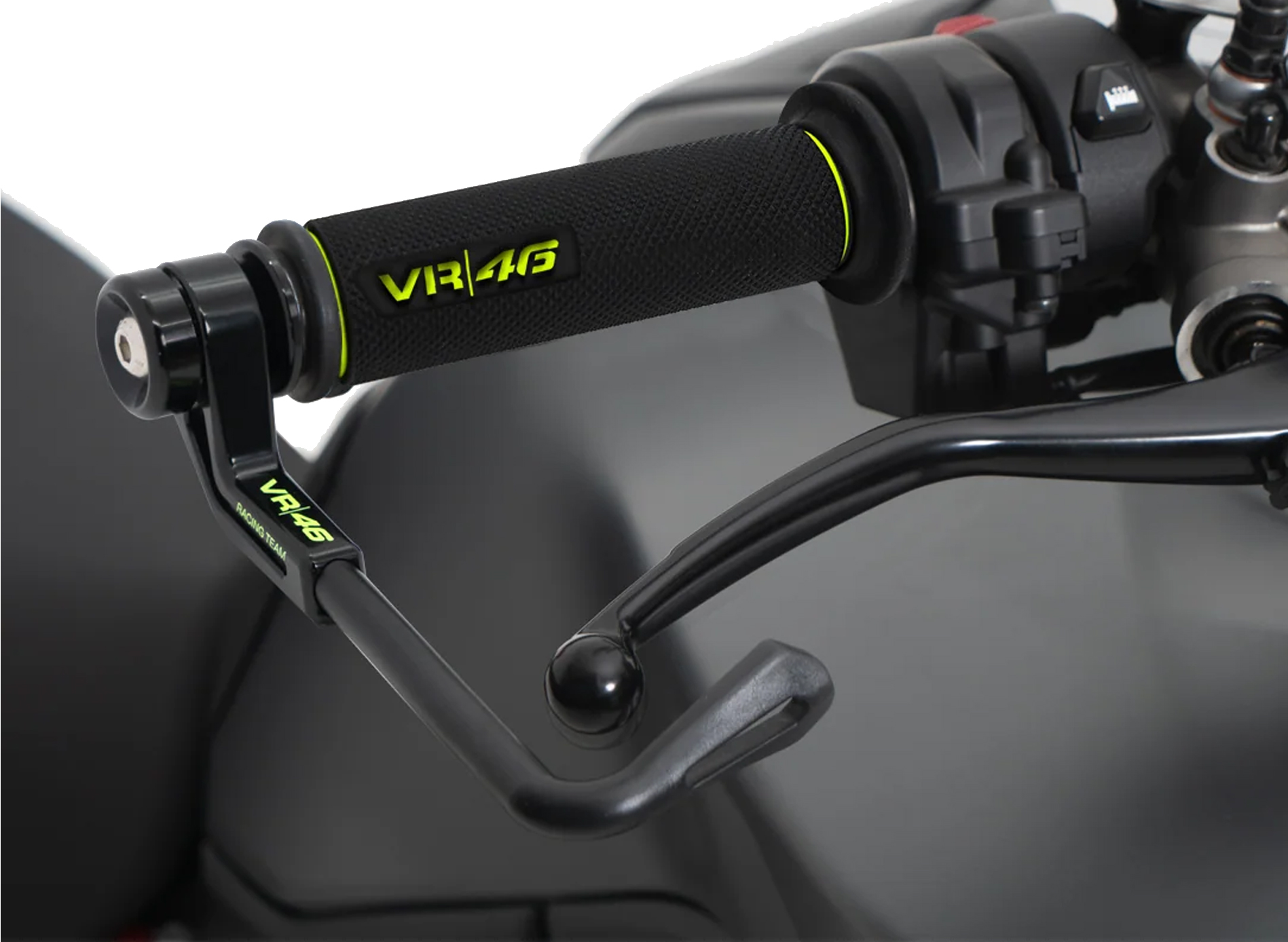 Protezioni leva Barracuda PRO-TECT VR|46 Racing - universali nere