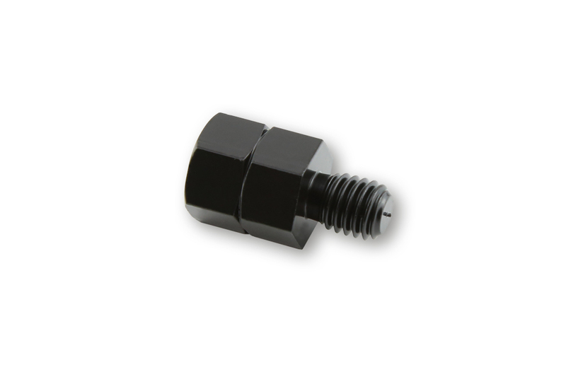 HIGHSIDER adattatore per specchietti retrovisori intelligenti Foro nero M10 destro a bullone M8 sinistro