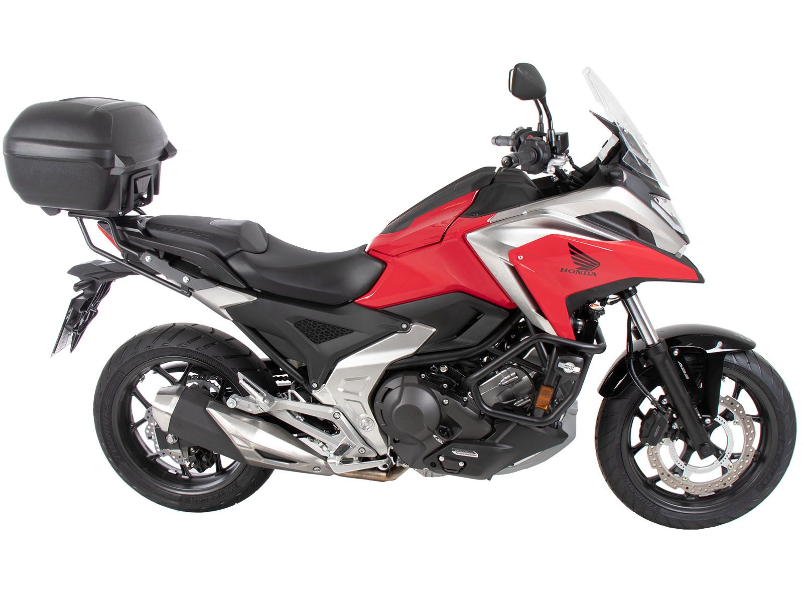 Portavaligie Easyrack nero per Honda NC 750 X /DCT (21-) Hepco & Becker