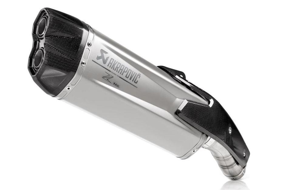 Scarico sportivo Akrapovic in titanio per Kawasaki Z H2 /SE (20-)