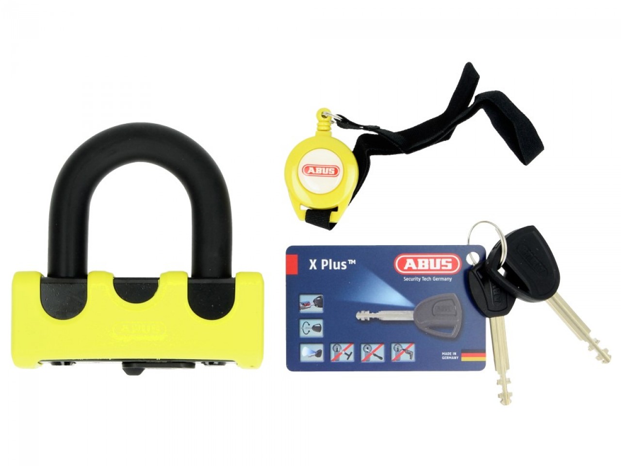 ABUS U-lock Granit Power XS 67 per moto, scooter e Vespa