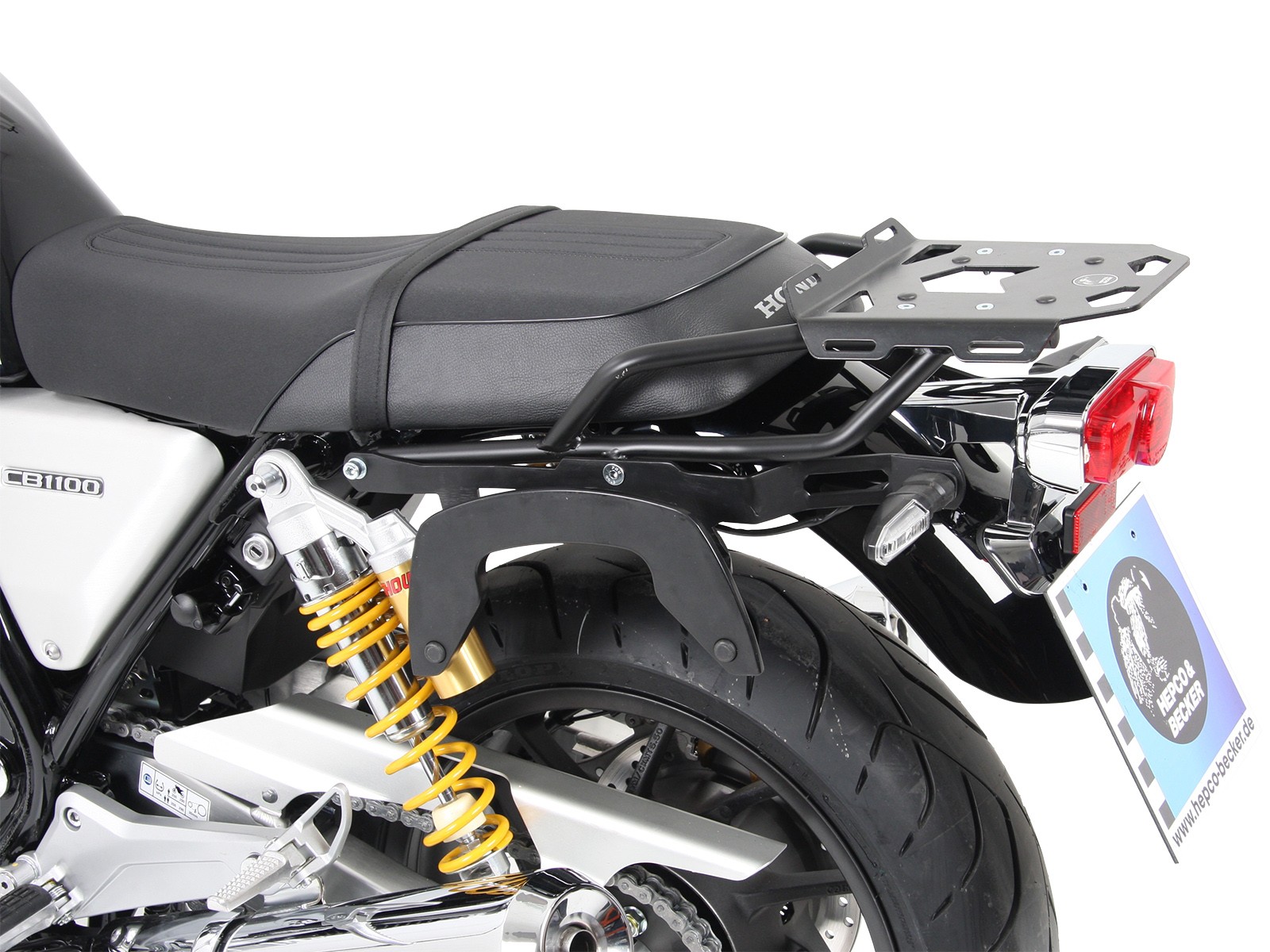 Portapacchi laterale C-Bow nero per Honda CB 1100 RS (17-20) Hepco & Becker