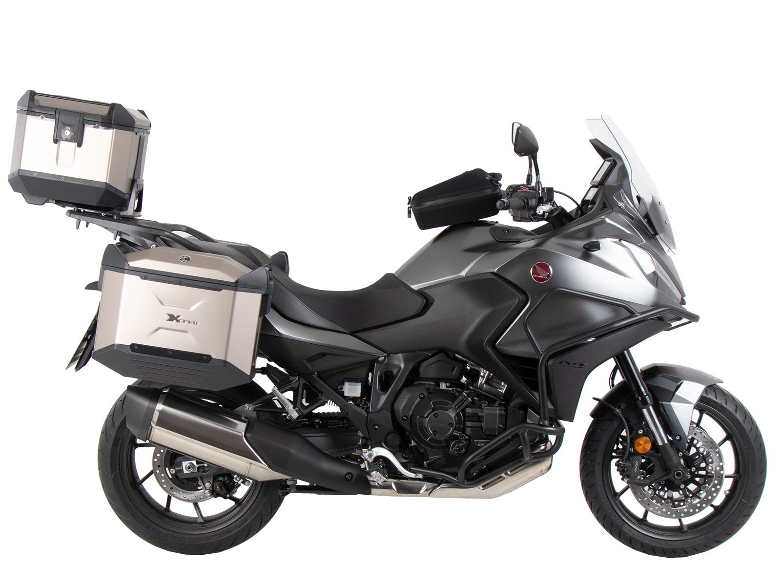 Portavaligie in alluminio per portapacchi originale per Honda NT 1100 (22-24) Hepco & Becker