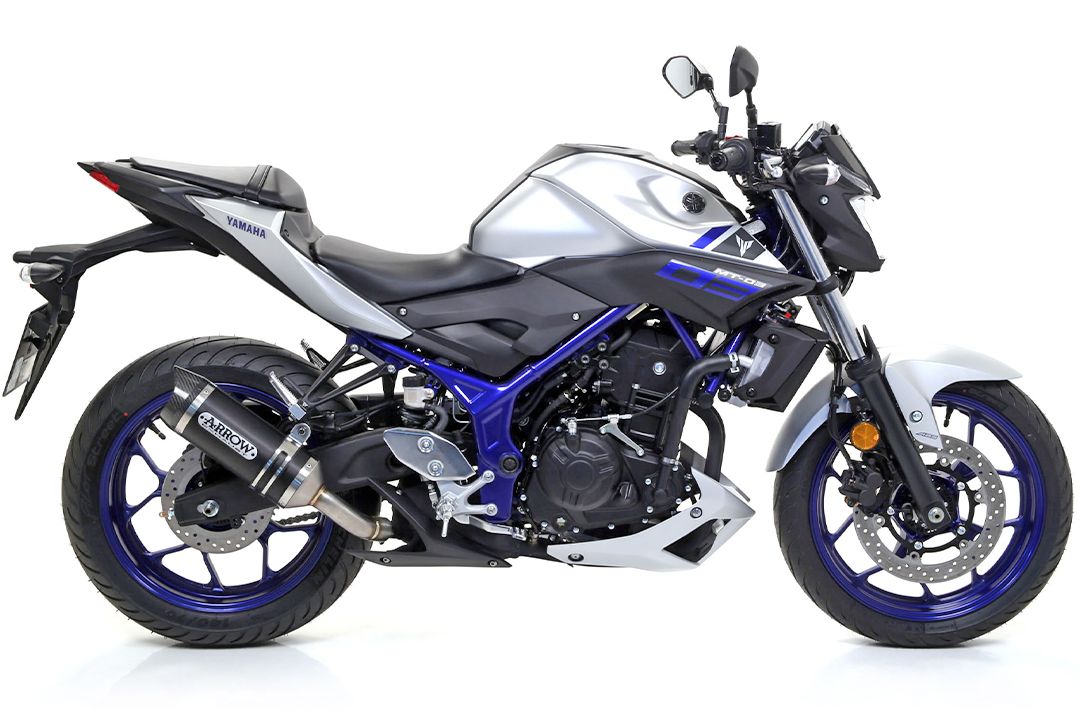 Scarico ARROW DARK THUNDER per Yamaha MT-03 / YZF-R3 (15-)