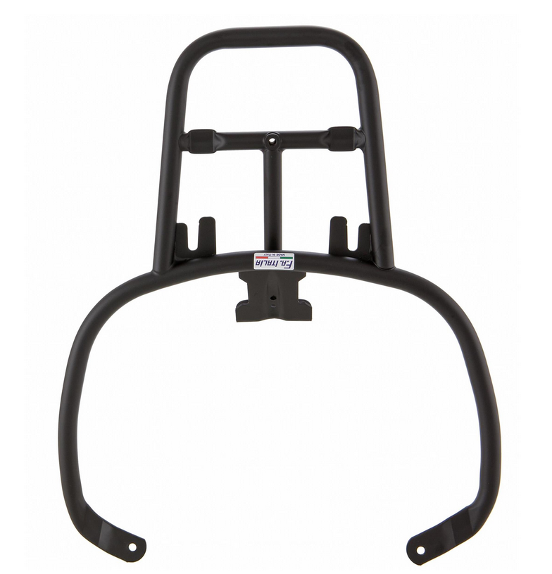 Portapacchi posteriore per Vespa Primavera /Sprint /Elettrica 50-150ccm, nero lucido
