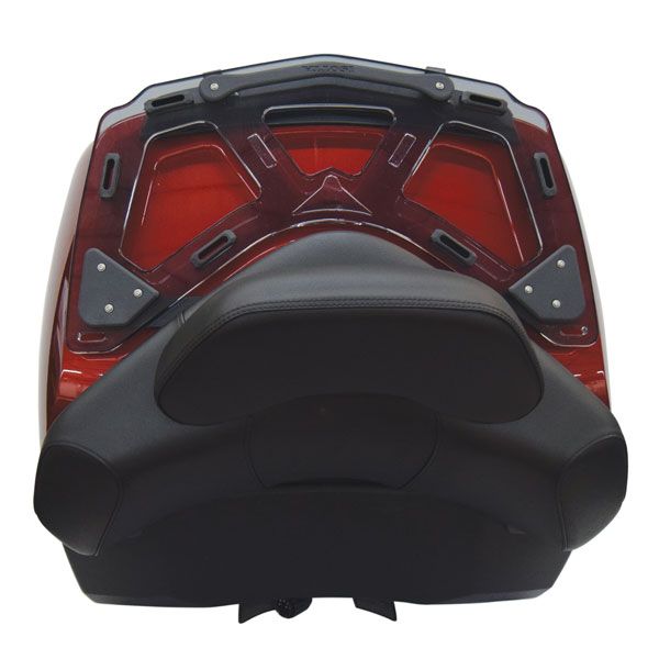 Portapacchi posteriore per bauletto BMW K 1600 GTL (10-22), PMMA, fumè chiaro