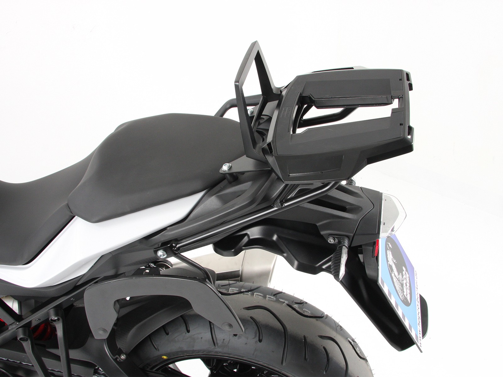 Porta bauletto Alurack nero per BMW S 1000 XR (15-19) Hepco & Becker