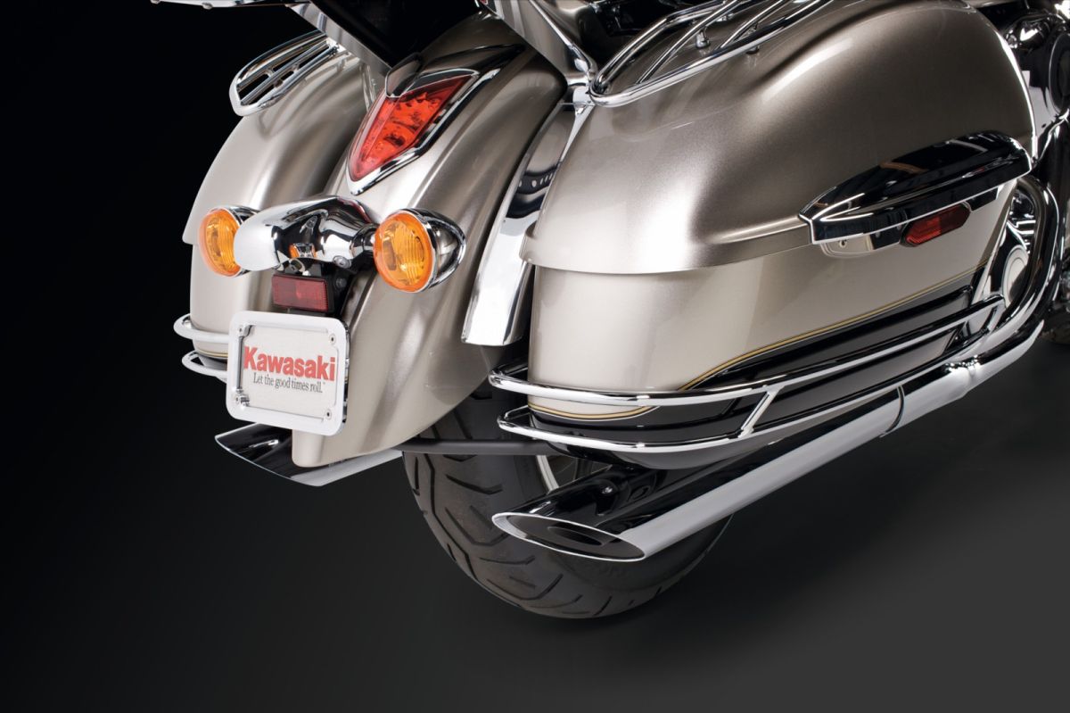 Barre laterali per valigie VN1700 Classic Tourer 2014/ VN1700 Voyager 2014 Genuine Kawasaki
