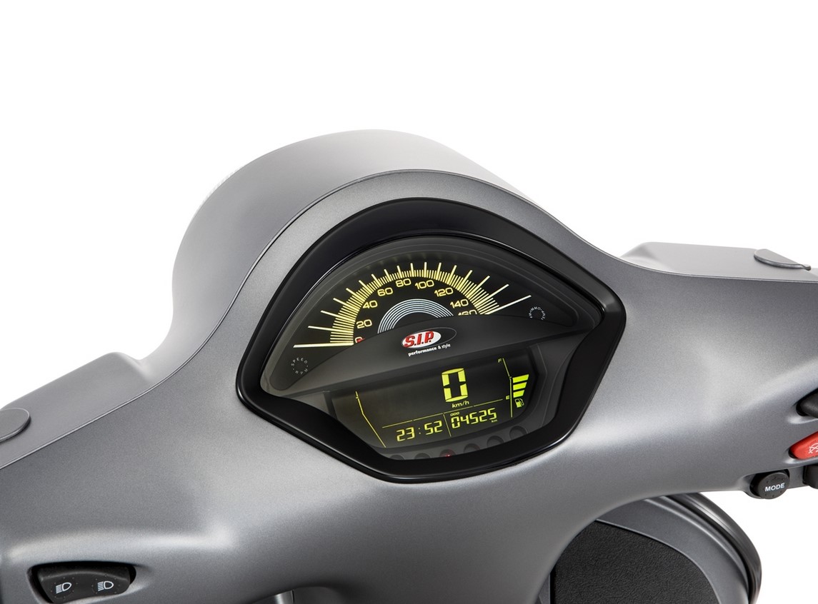 Contagiri / tachimetro per Vespa GTS/GTS Super 300cc FL ('14-), nero