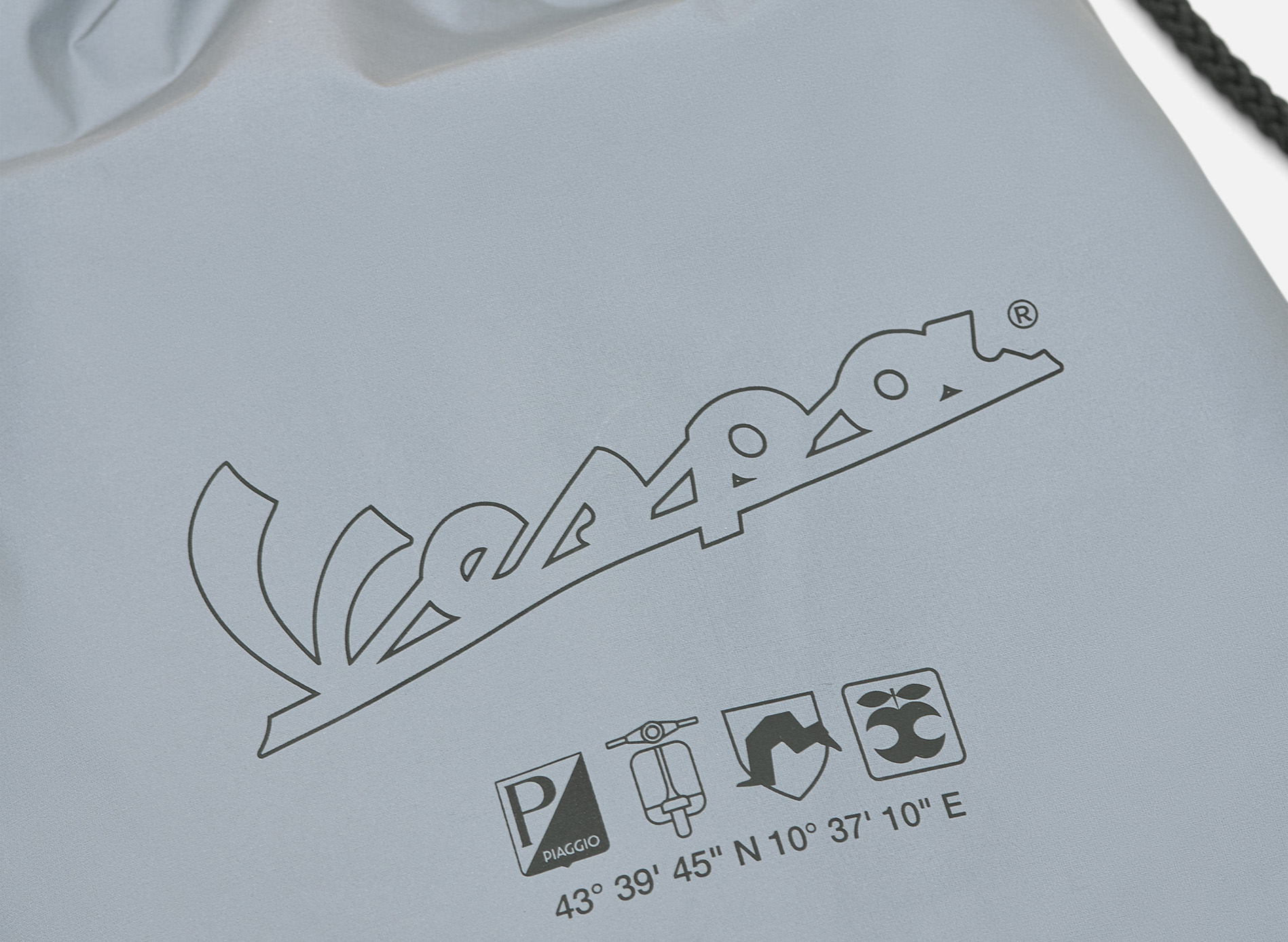Borsa da palestra Vespa/zaino Blade grigio DEC