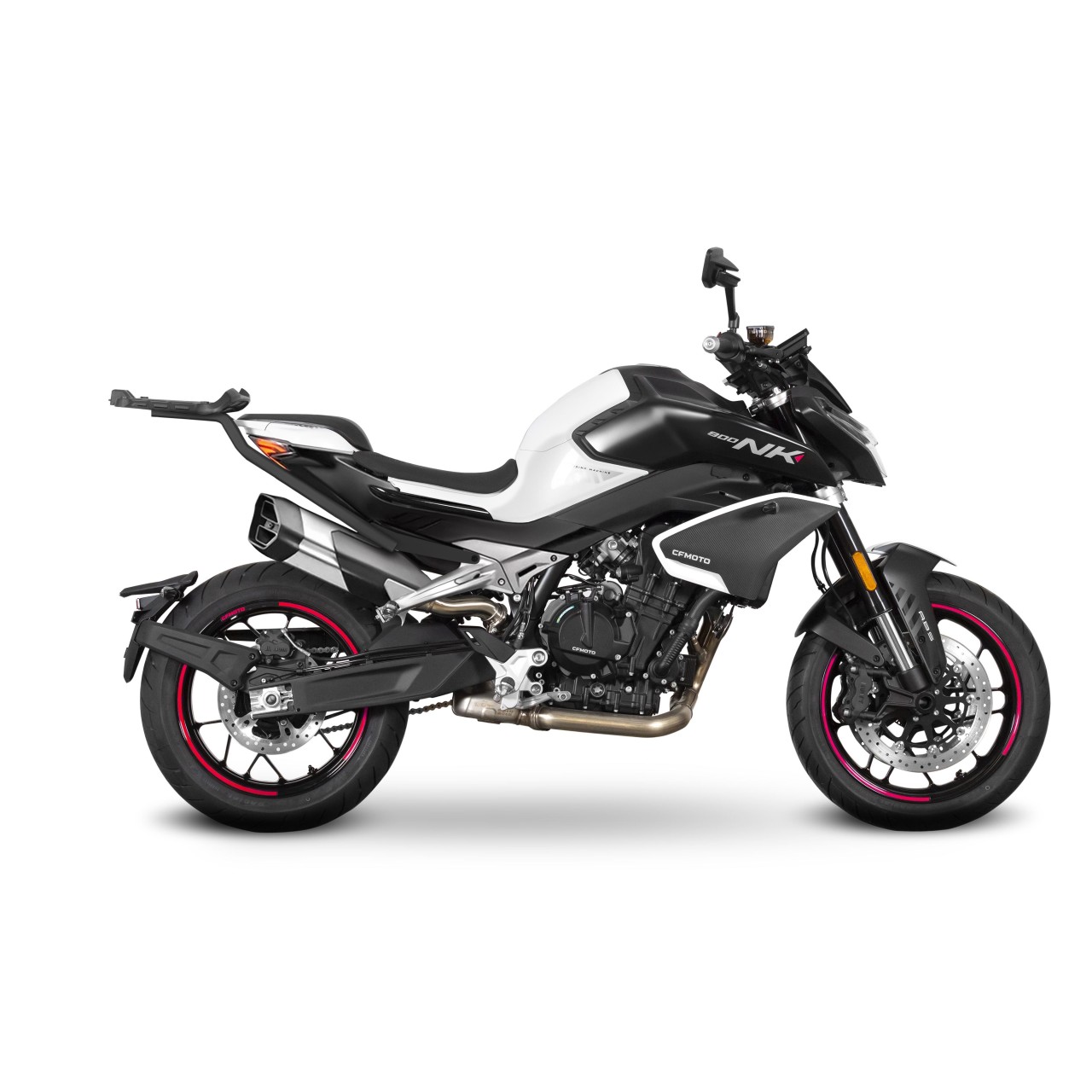 Portapacchi Shad Top Case verniciato nero per CFMoto 800 NK (23-25)