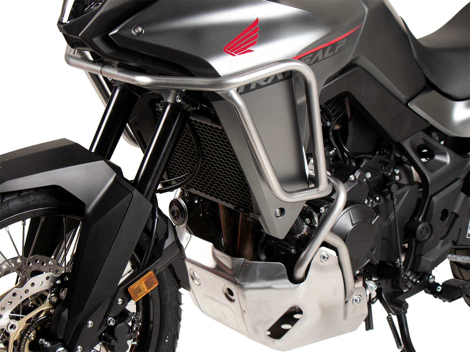 Protezione serbatoio argento per Honda XL 750 Transalp (25- ) Hepco & Becker