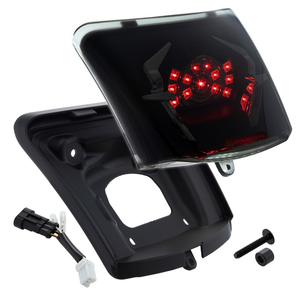 Fanale posteriore MK II LED per Vespa GTS/GTS Super/GTV 125-300cc HPE ('18-), colorato