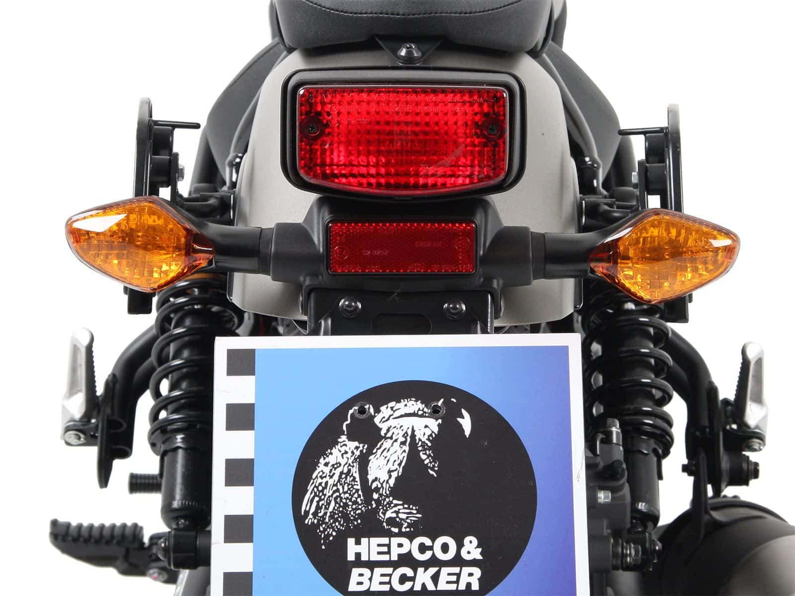 Portapacchi laterale C-Bow nero per Honda CMX 500 Rebel (17-) Hepco & Becker